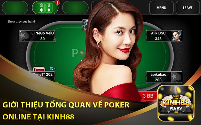 Giới Thiệu Tổng Quan Về Poker Online Tại Nhà Cái Kinh88