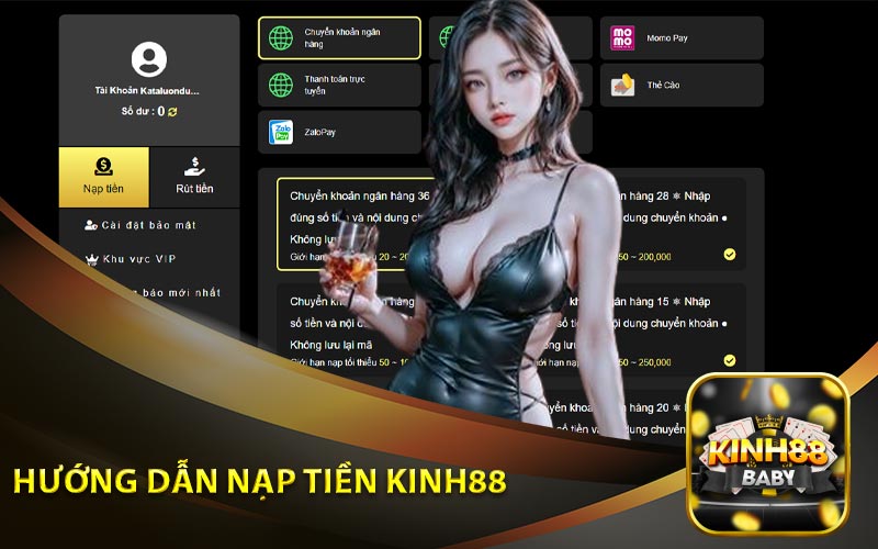 Hướng Dẫn Nạp Tiền Kinh88